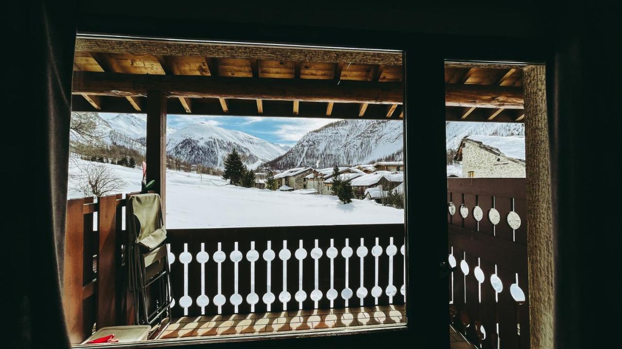Appartement Esprit Chalet - Splendide Vue Montagne A 180 Val-dʼIsère Exteriör bild