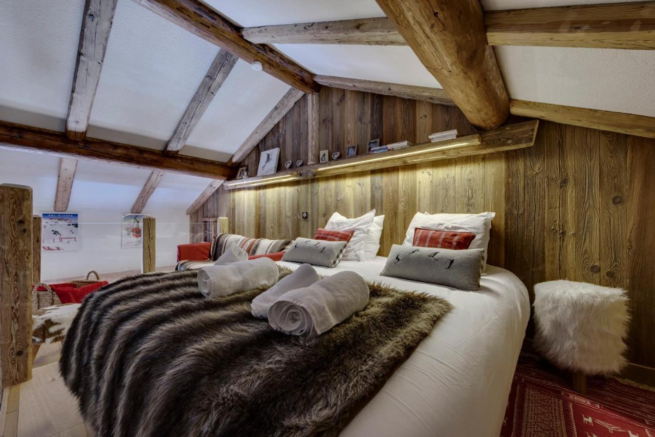 Appartement Esprit Chalet - Splendide Vue Montagne A 180 Val-dʼIsère Exteriör bild