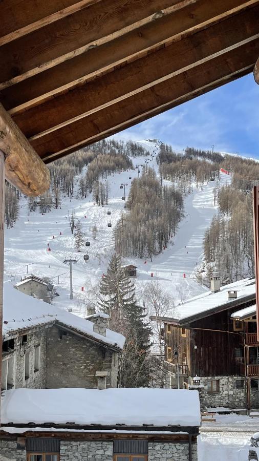 Appartement Esprit Chalet - Splendide Vue Montagne A 180 Val-dʼIsère Exteriör bild
